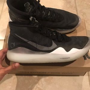 Nike Zoom KD12 Color: Black/Pure Platinum White